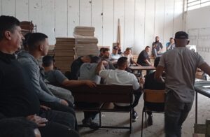 Palestinian workers