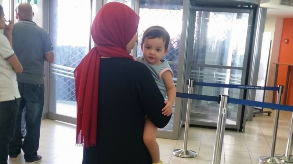 Woman with child